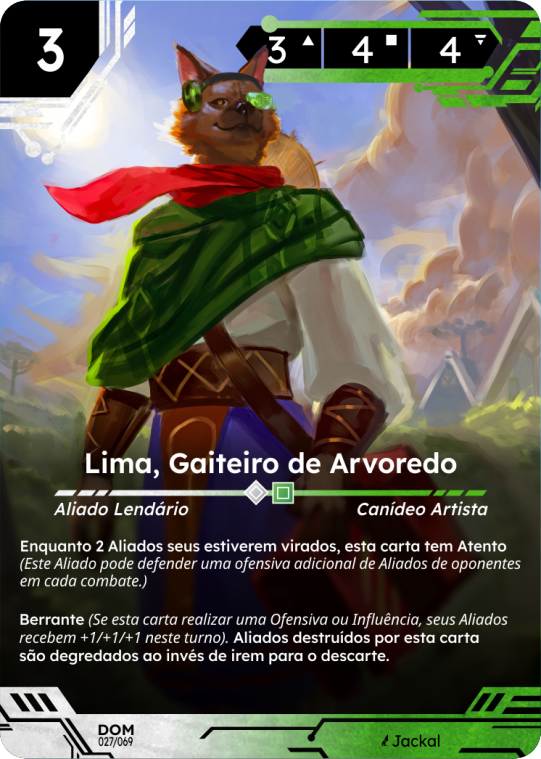Lima, Gaiteiro de Arvoredo