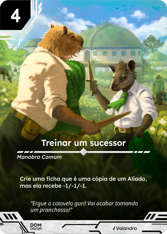 Treinar um sucessor