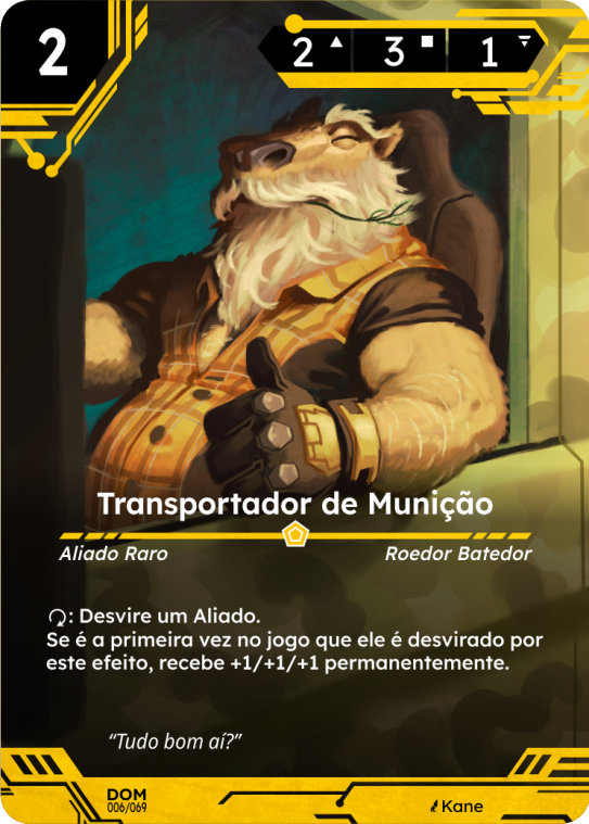 Transportador de Munição