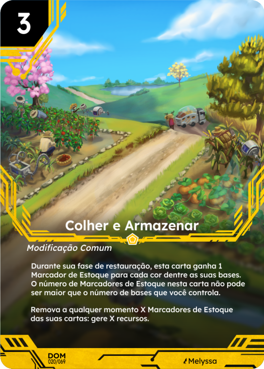 Colher e Armazenar